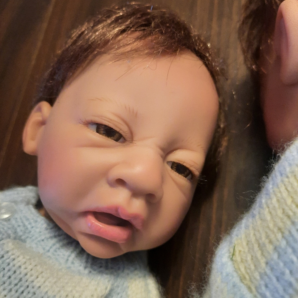 Kimberli H. Durden Reborn baby doll collection life like doll With Eyes Open